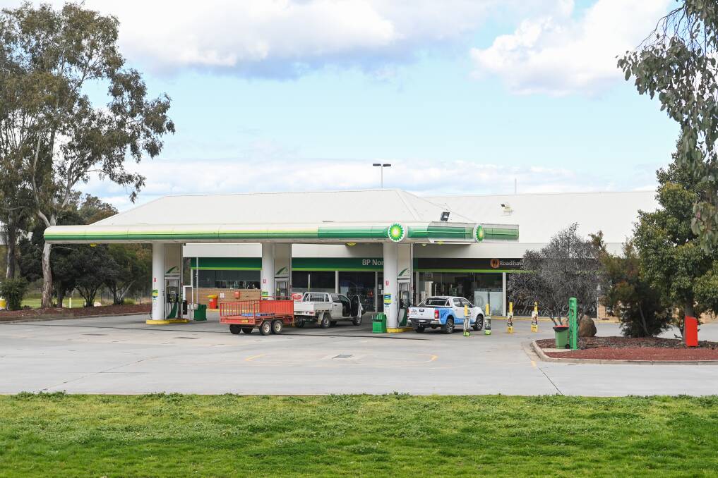EXPOSURE SITE: Lavington's BP service station on Travelstop Way listed as an exposure site on Thursday. Picture: MARK JESSER