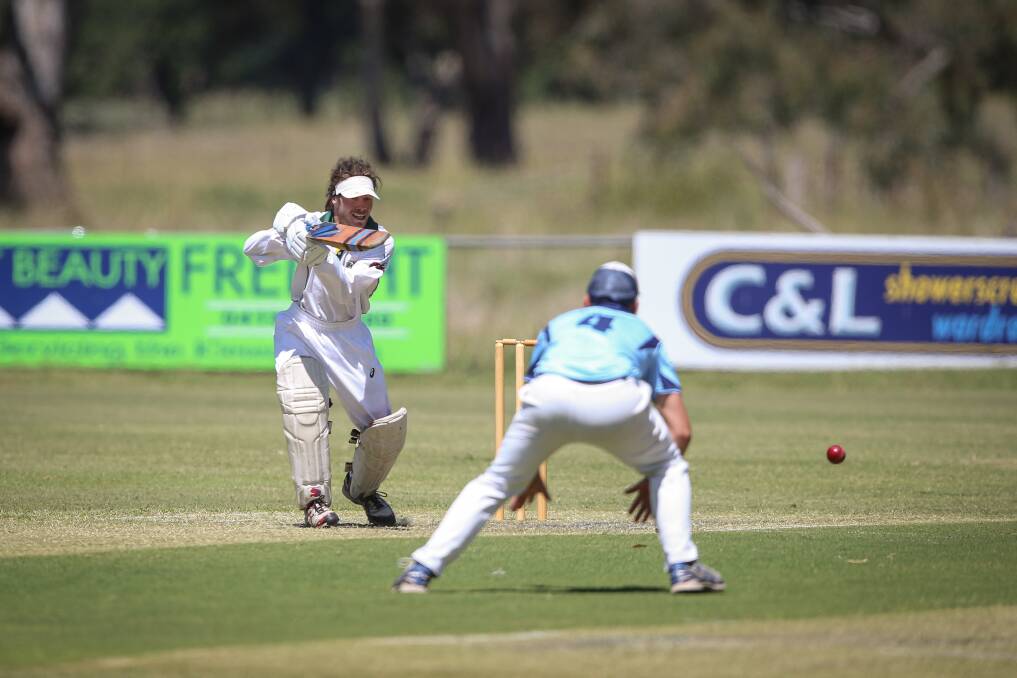 KEY WICKET: Will Betheras has been a consistent performer for Mount Beauty this season.