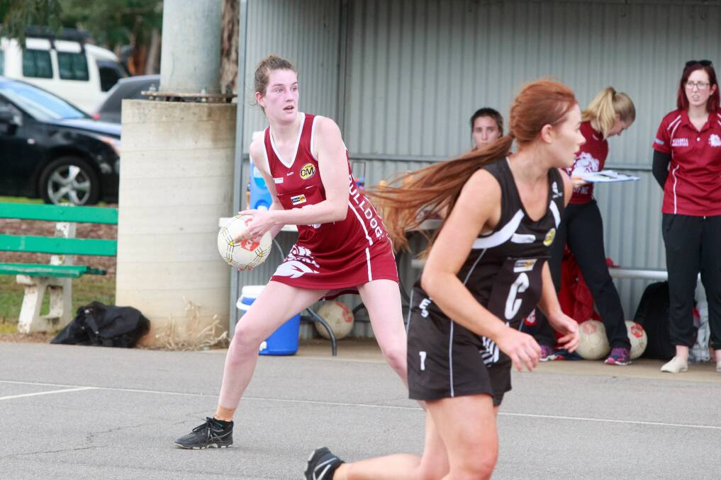 YOUNG LEADER: Jess Barton has taken on the captaincy of Wodonga's A-grade netball side this season at just 18 years of age.