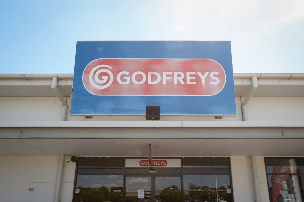 The Godfreys store has traded from the Albury homemaker centre for around 15 years after relocating from City Walk Arcade. Picture by James Wiltshire