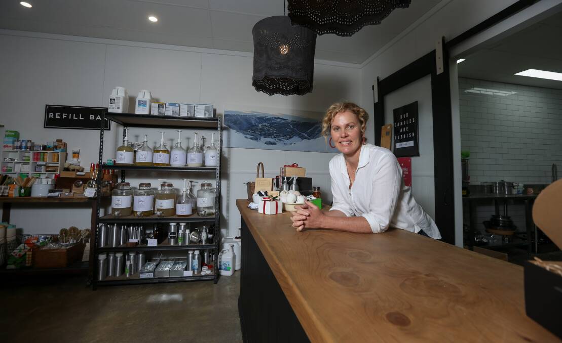 STILL STANDING: Bushfires and a global pandemic certainly put a strain on Lee Docherty's new Mount Beauty business, but she was able to adapt all year. Pictures: TARA TREWHELLA