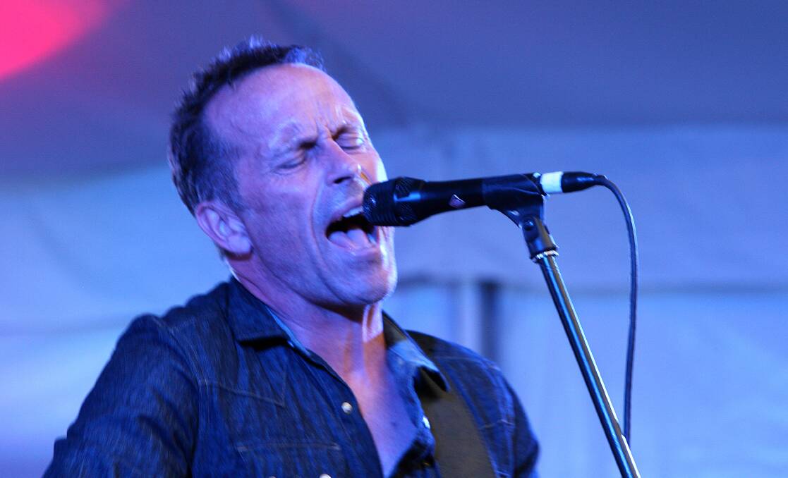 Mark Seymour performs at the first Riverboats Festival in 2012.