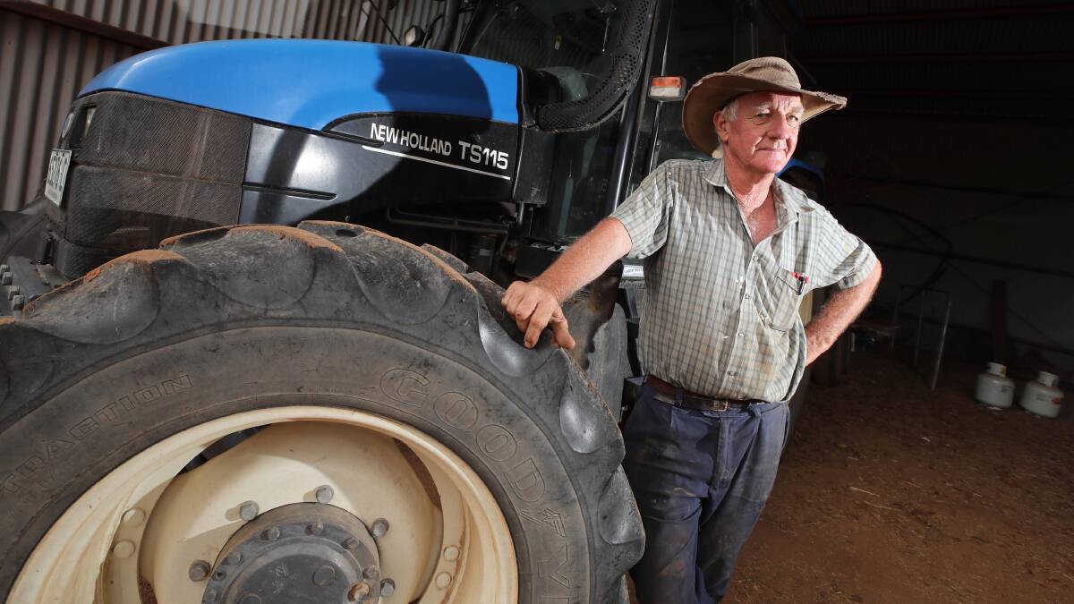 WORRIED: NSW Farmers Wagga district branch chairman Alan Brown concerned farmers will be indirectly impacted by new laws that could cause more tension with China. Picture: Les Smith