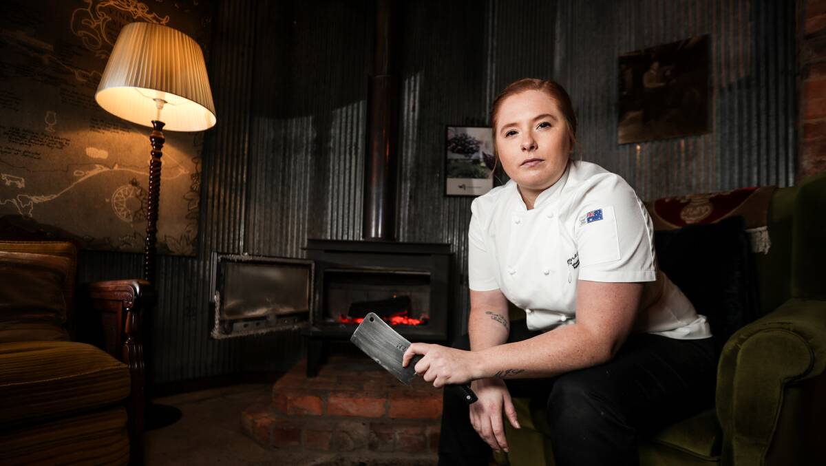 TOP CHEF: Former James Fallon High School student Briony Bradford was named in the Top 30 Under 30 in the Foodservice industry awards.. Picture: JAMES WILTSHIRE
