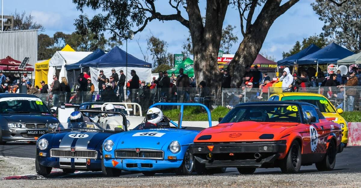 GRIDLOCK: Winton CEO Wayne Williams said the weekend's Festival of Speed attracted record crowds and entries from as far away as Adelaide and Perth. 