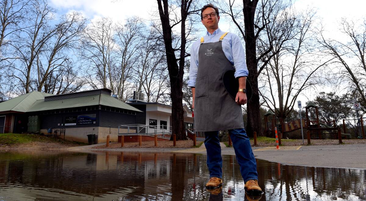 Meals off as river rises