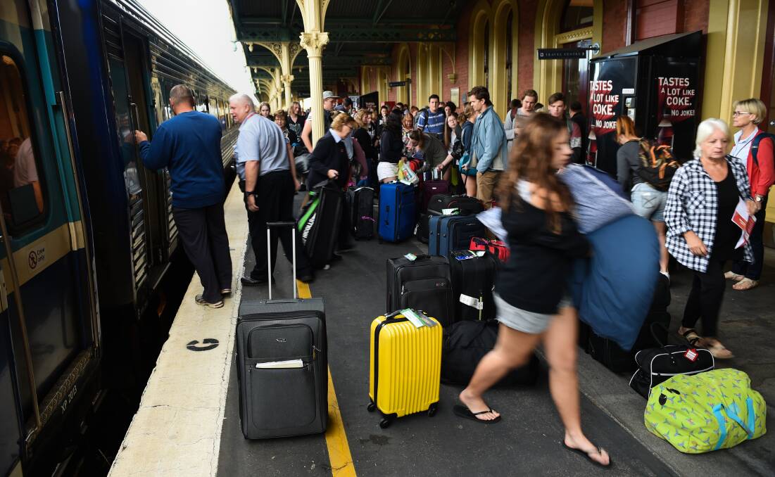 SHAME: A reader has lamented cuts to staff at the Albury train station, saying our failure to patronise the rail system has led to its demise. 