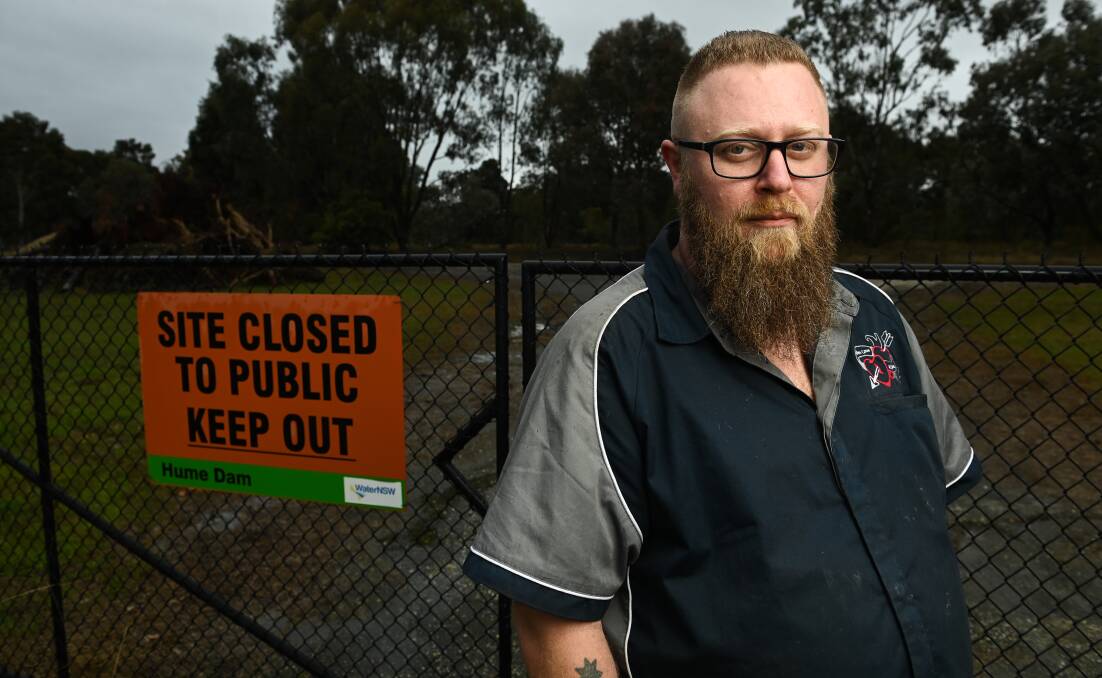 BACKING FOR IDEA: Albury's Jeremey Crase wants to create a space for burnout fans to go, and get them off the streets. Picture: MARK JESSER