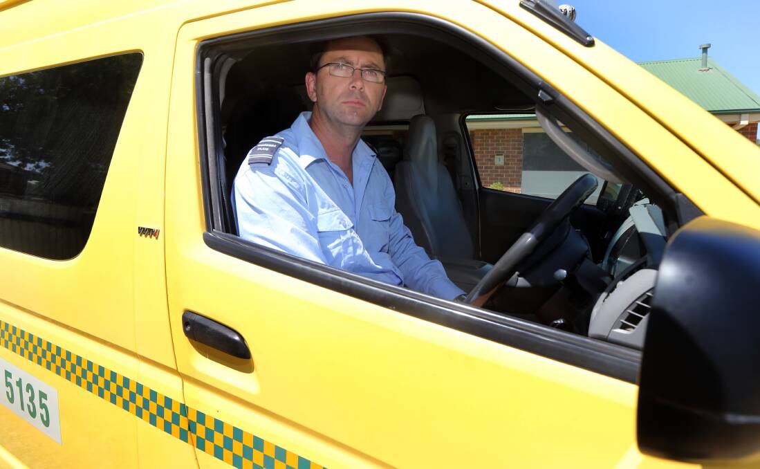 RELIABLE: A reader says ride-sharing taxi services won't be able to meet the needs of the disabled. Pictured is Scott Cowie from Wodonga Taxis.