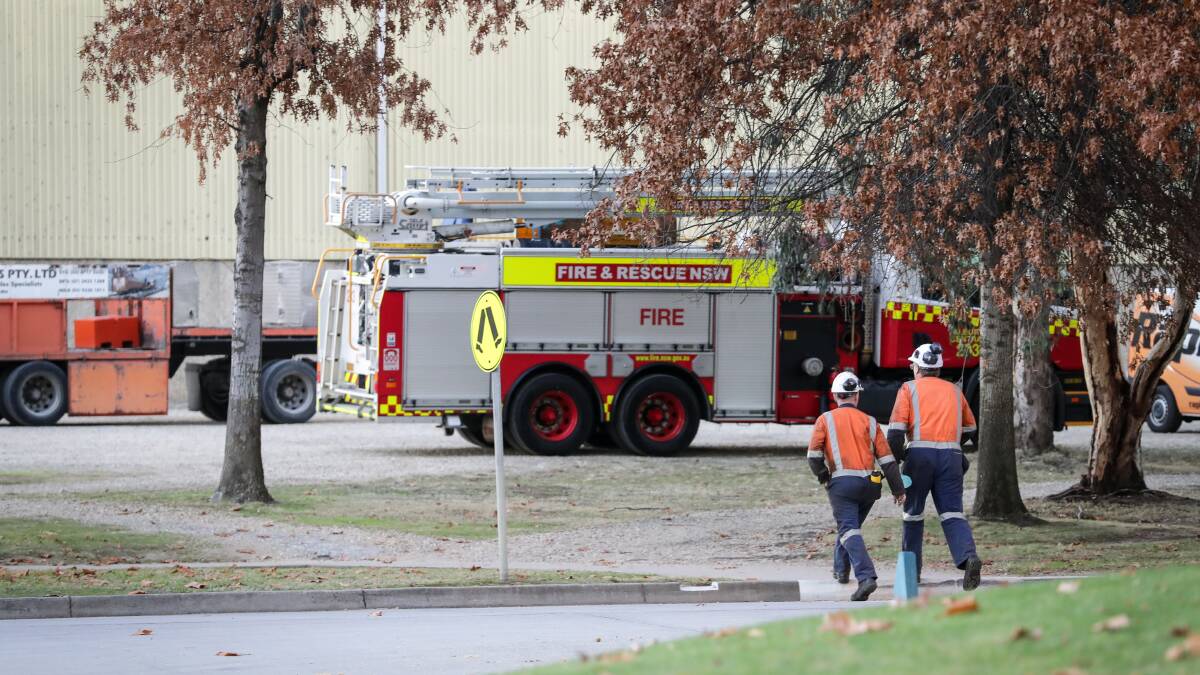 One worker has been killed after inhaling toxic fumes. Pictures: JAMES WILTSHIRE