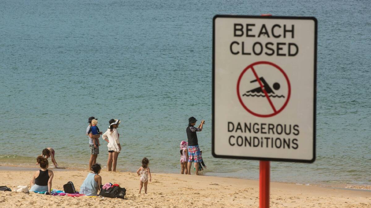 SHUT DOWN: A Sydney beach was closed after a shark attack that was described by one media outlet as "a savage shark attack", much to the annoyance of one reader.