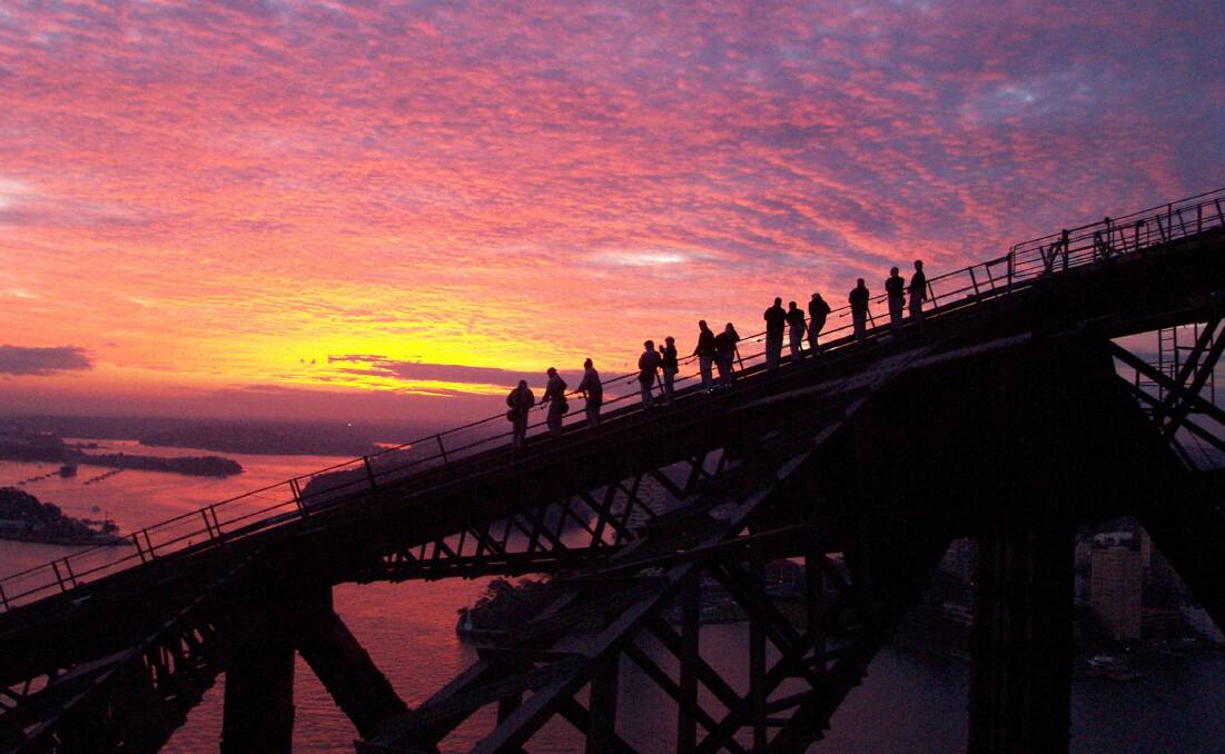 Pick your time: In summer, dawn and dusk are popular times to climb.