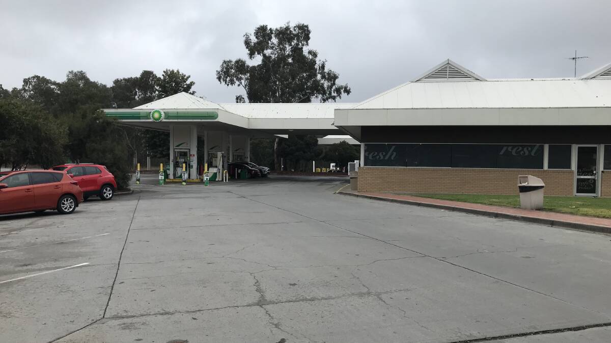 A man fled on a motorcycle after committing an armed robbery at the BP on Travelstop Way.