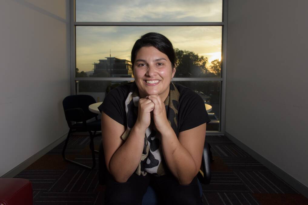 NEW DAY: Gateway Health WayOut Wodonga project worker Sarah Roberts is part of a team of people running a ground-breaking gender service. Pictures: SIMON BAYLISS