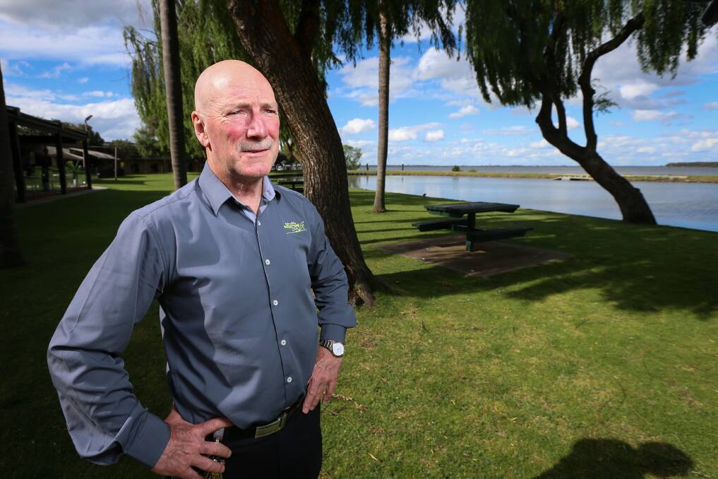 LOOKING FOR CHANGE: Mulwala Water Ski Club chief executive Peter Duncan is hopeful all regional Victorians will be able to enjoy the club. Picture: JAMES WILTSHIRE