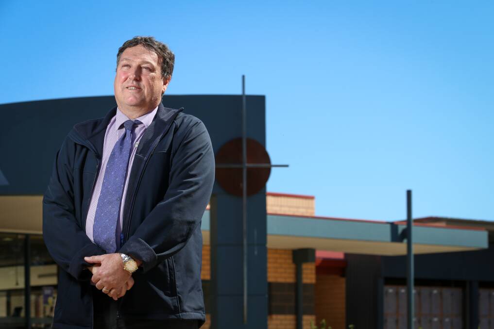 BENEFITS: Catholic College Wodonga deputy principal (staff) Tony Loorham says the region can sell itself better to teachers. Picture: JAMES WILTSHIRE