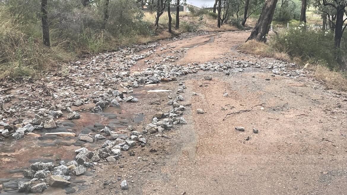 Road that sent sea of rocks downhill 'not maintained enough'