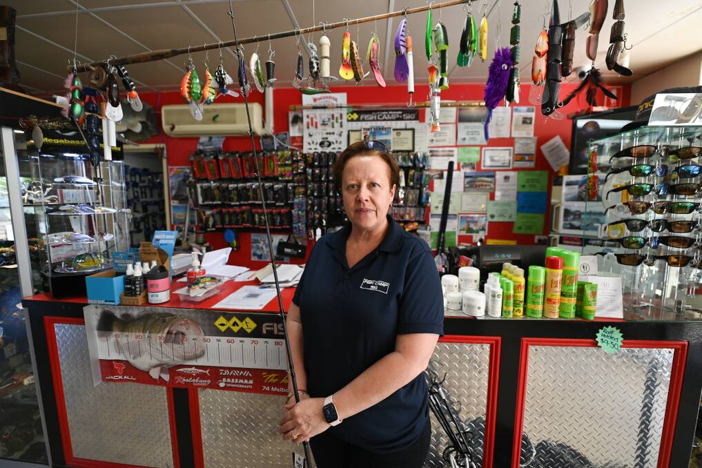 STUCK AGAIN: Lake Mulwala Fish Camp and Ski owner Vanessa Bennett has seen another drop in trade due to the second border closure. Picture: MARK JESSER