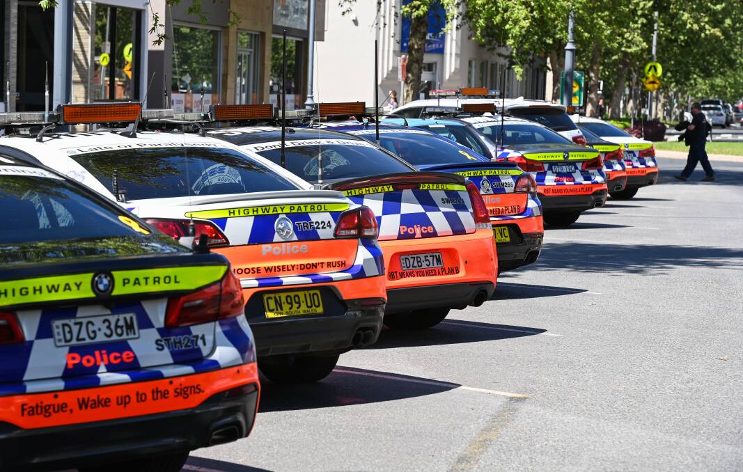 NSW Police, having had a strong presence in Albury this time last year, will be able to hand out larger fines for public health order breaches. Picture: MARK JESSER