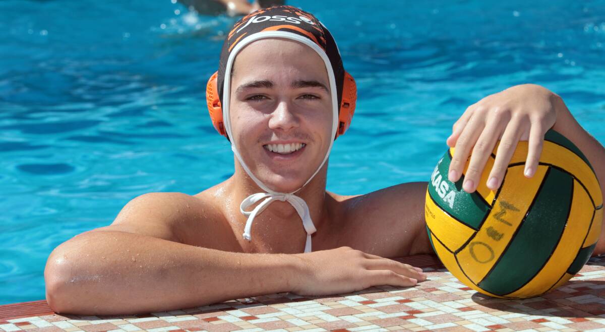 INJURED: Water polo player Nick Dempsey is in a coma after breaking his neck diving into a pool on Sunday during his 21st birthday party. 
