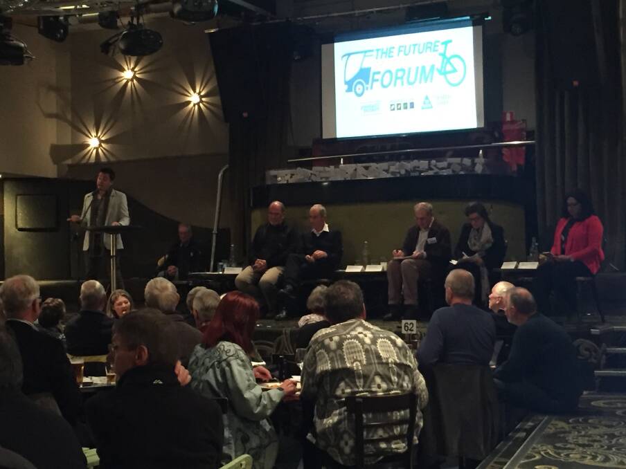 The Future of Public Transport Forum in Albury at the Bended Elbow on Thursday night