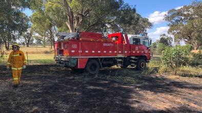 NEW DIGS: Wangaratta CFA attending a fire on Reith Road in Wangaratta last month. The brigade is set to receive a new heavy tanker as part of the delivery of new infrastructure through the CFA. Picture: WANGARATTA FIRE BRIGADE