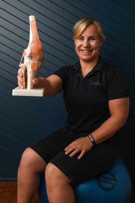 STEP UP: Flex Out musculoskeletal physiotherapist Susan Stokes is seeking Border participants for a study looking at treatment for knee osteoarthritis. Picture: MARK JESSER