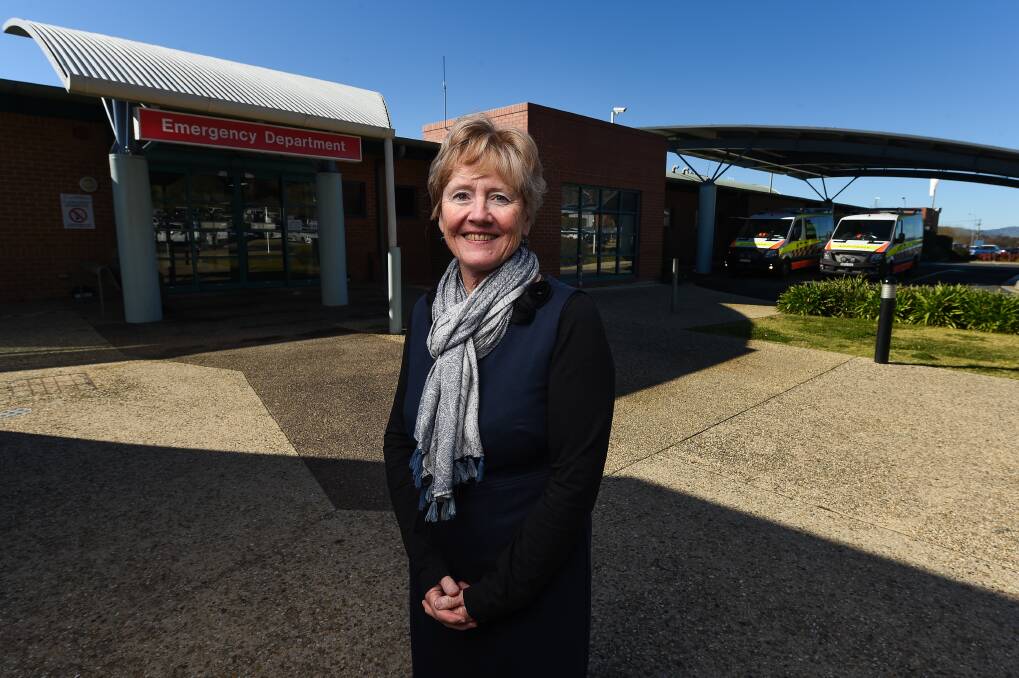 Janet Chapman is interim chief executive of AWH, as the board looks for the next person to help steer the service into its bright new future. Picture: MARK JESSER