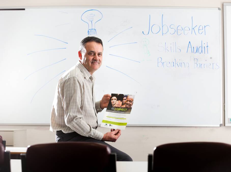 REACHING OUT: Scott O'Brien will co-ordinate the Reconnect Program for Wodonga TAFE, providing support to long-term unemployed people, particularly those living in rural areas. He is seeking participants. Picture: KYLIE ESLER