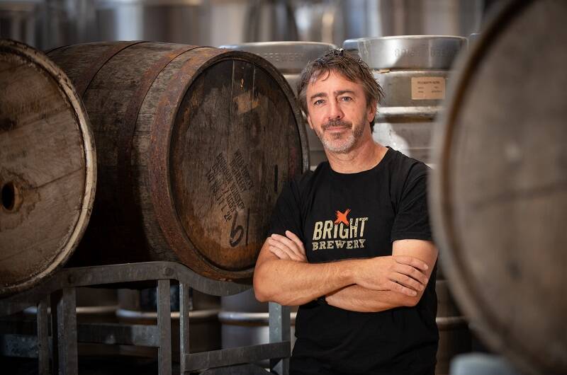 Bright Brewery owner Scott Brandon said 80 per cent of income was lost but now "record" numbers were through the doors.