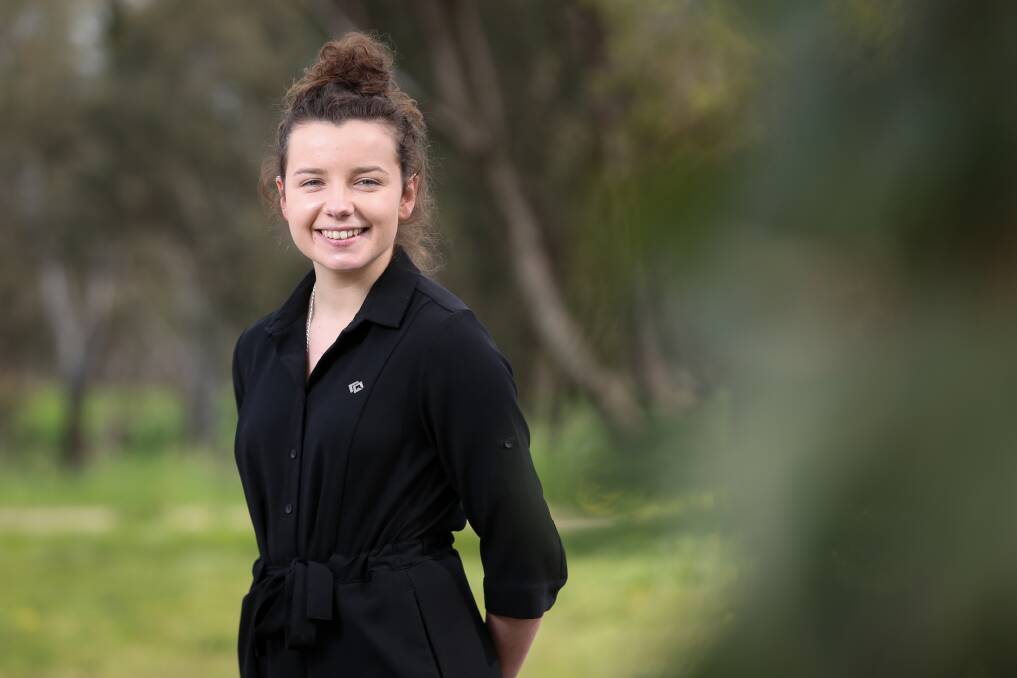 Emily Jones has been named the NSW Trainee of the Year. Picture: JAMES WILTSHIRE