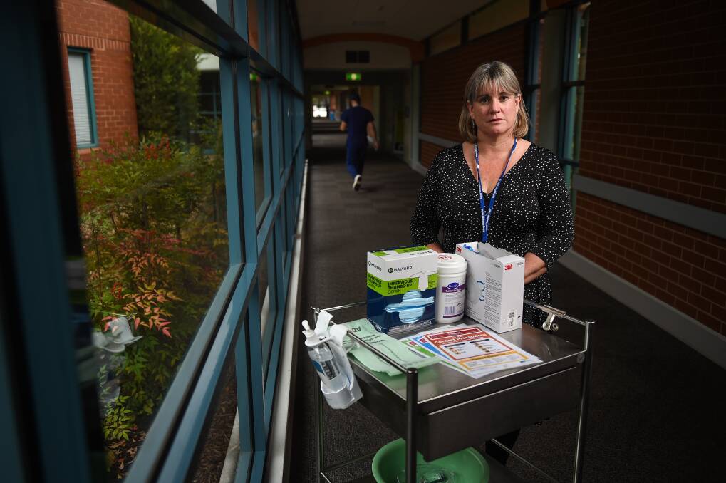 Albury Wodonga Health pandemic response director Sally Squire will discuss the pandemic and its impacts in a La Trobe University forum. Picture: MARK JESSER