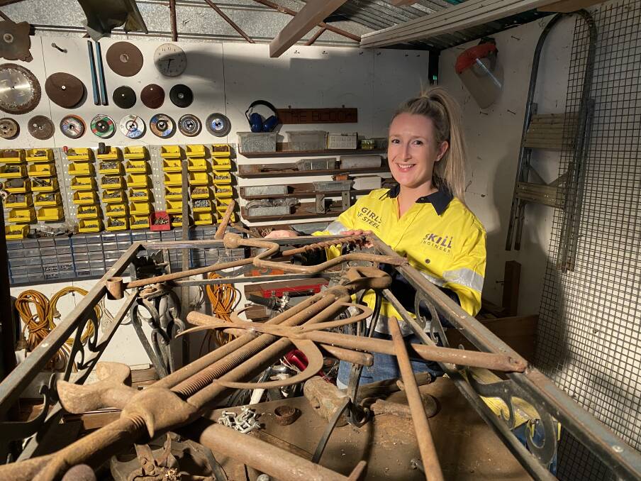 INTO WORK: The Skill Engineer is recruiting for its Girls of Steel program based in Wangaratta, aiming to get more women into male-dominated trades. Erin Ritchens is among the team that facilitates the program. 