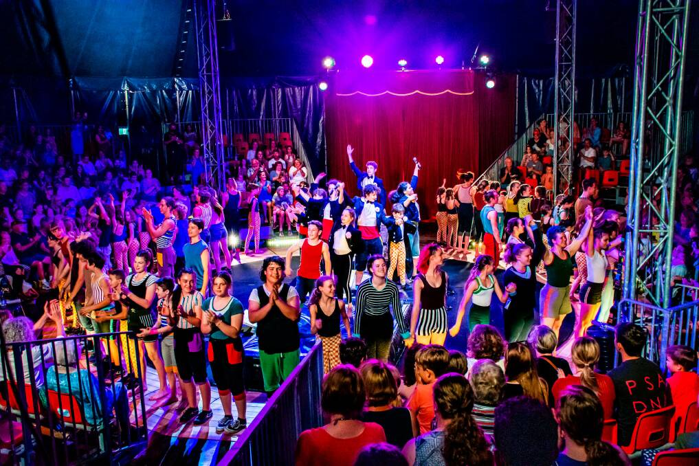 CURTAINS DRAWN: The response to the 2021 Borderville festival by the Flying Fruit Fly Circus exceeded organisers' expectations. Picture: IAN SUTHERLAND