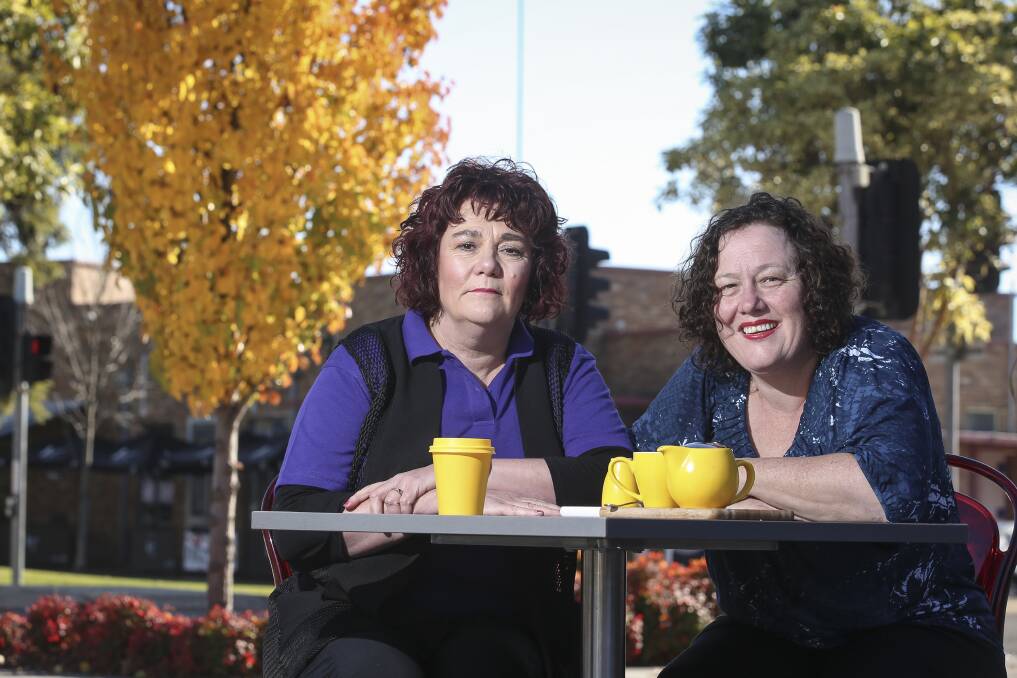 TIME TO MOVE: Maria Berry continues in her fight to increase awareness of elder abuse. Nicole Butcher has joined her cause and together they want to establish a working group locally. Picture: JAMES WILTSHIRE