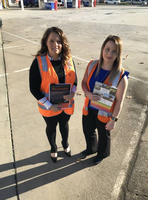 PROJECT PLANNING: RAMJO executive officer Bridgett Leopold and project officer Jessica Conner welcome EPA funding to help councils regulate underground fuel tanks.