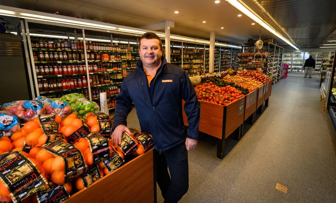 LOGISTICS: Nick Cook owns the Mount Beauty FoodWorks, as well as Falls Creek, and hopes the state government can consider the unique situation on the mountain.
