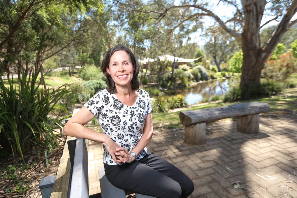 Gardens for Wildlife Albury-Wodonga project officer Lizette Salmon. Picture: JAMES WILTSHIRE