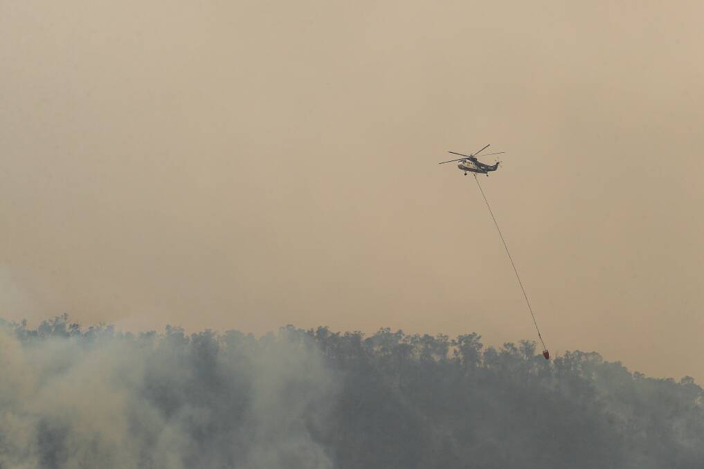 AIR IMPACT: Around the Rutherglen region, smoke lingered from the Upper Murray fires, while closed to the high country the Dandongadale and Mount Buffalo fires resulted in heavy smoke across prolonged periods.