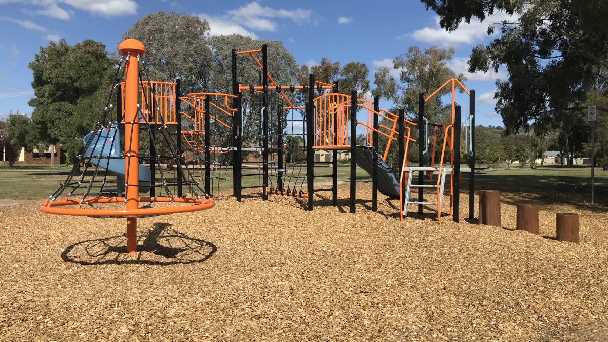 Upgraded playground finished only weeks ago hit by vandalism