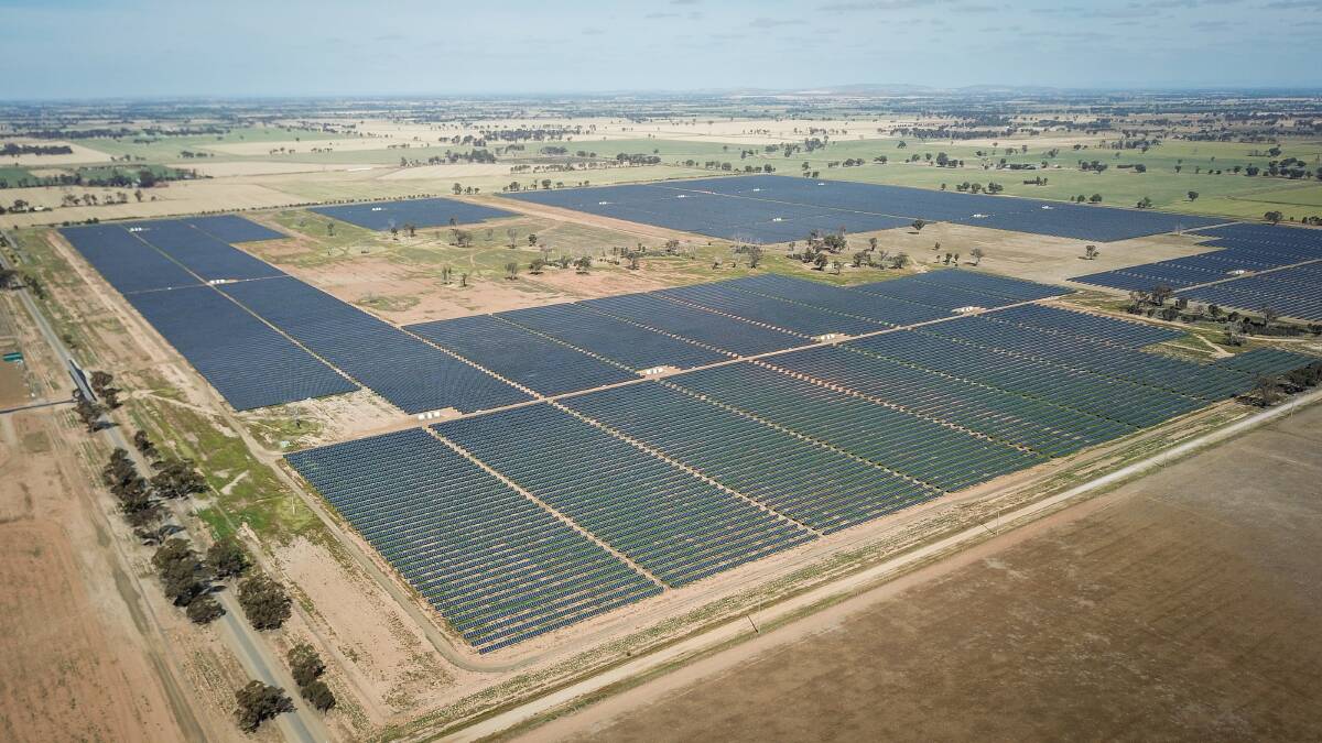 The Culcairn project would be four times the size of Neoen's Numurkah farm. Picture: MARK JESSER