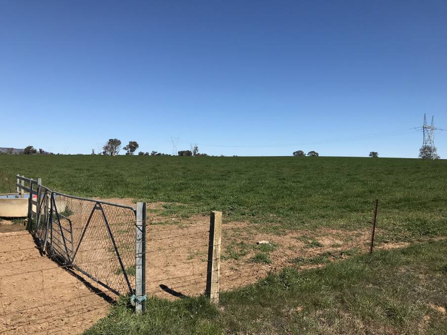 PROJECT AREA: The Walla solar farm is proposed to connect to the Jindera to Wagga Wagga transmission line (pictured). Developers want to run cables through Schneiders Road and council will consider that request.