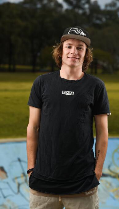HELPING HAND: Kodi Callesen is the youth worker at the Thurgoona Community Centre and has become a shoulder to lean on for many at-risk youth. Picture: MARK JESSER