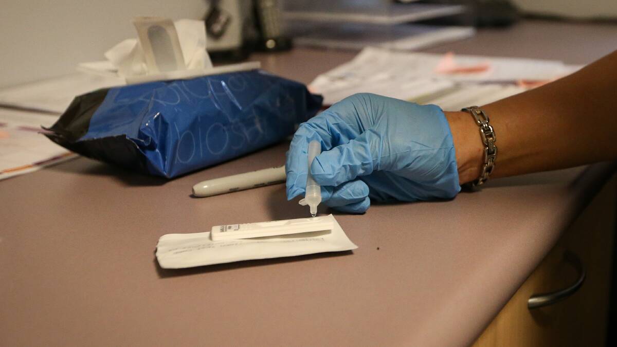 Rapid antigen tests in low supply - city's had 82 cases in 4 weeks