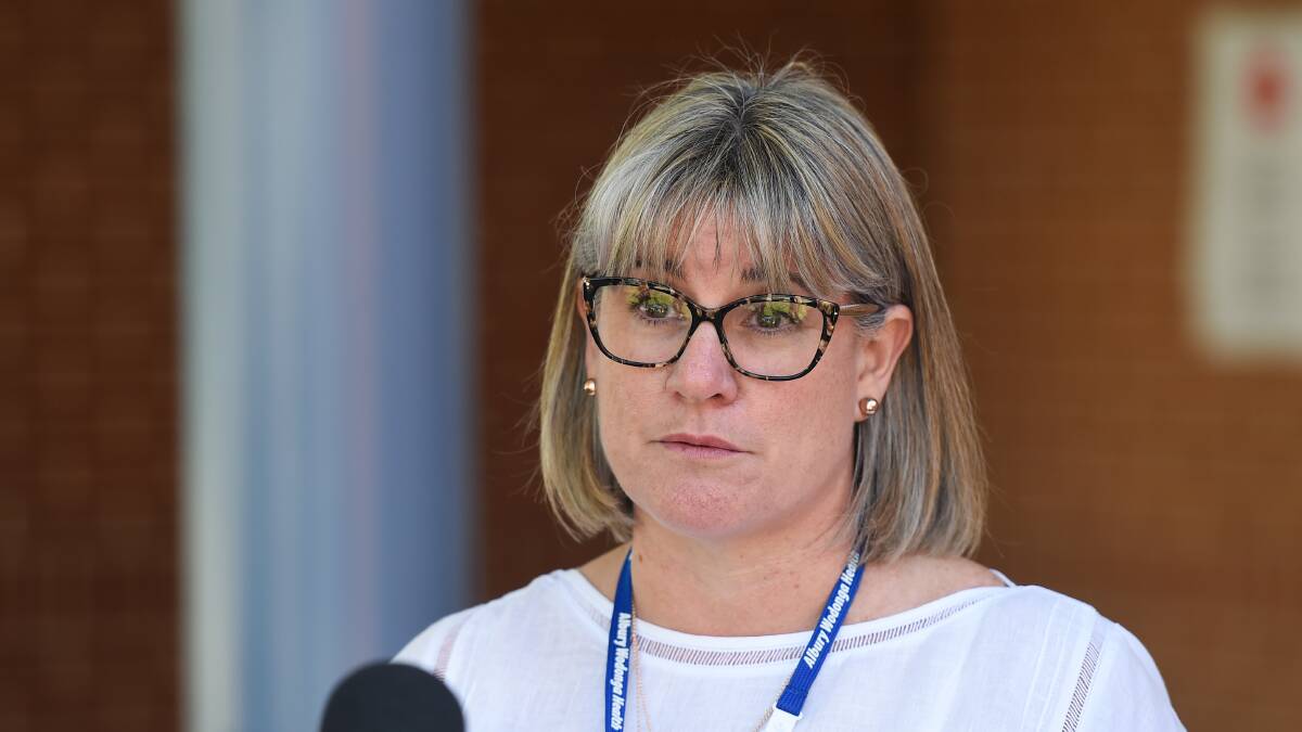 Albury Wodonga Health pandemic response director Sally Squire says COVID-19 cases confirmed for Wodonga and Towong at the weekend were not tested at the health service's clinic. Picture: MARK JESSER