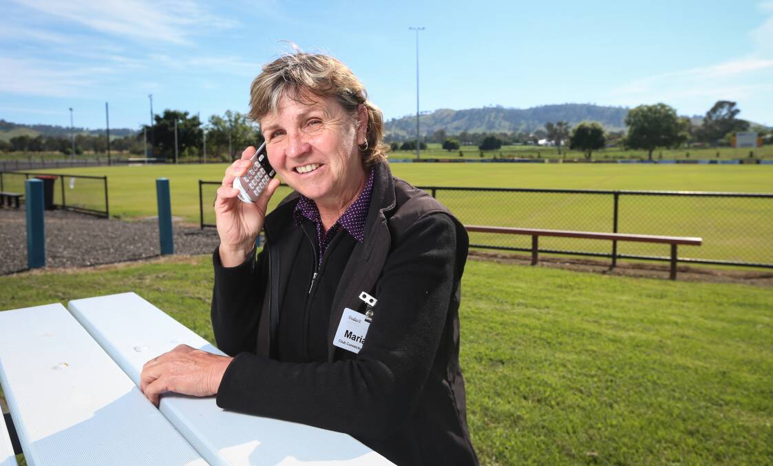HELLO: Beechworth Health Service is expanding its Indigo Calling program through the leadership of volunteer co-ordinator Marianne Thompson. BHS is among organisations working to ensure Christmas activities continue. Picture: JAMES WILTSHIRE 