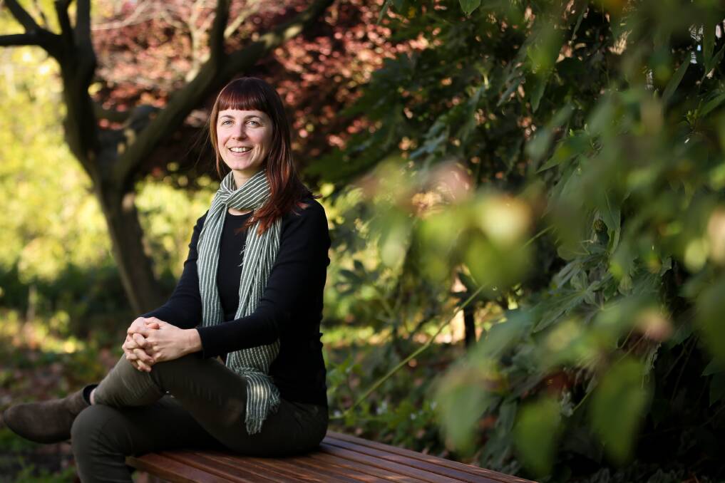 EXCITED: Kate Nottingham is the co-ordinator of the Albury-Wodonga Sustainable Living Festival and runs a similar event in Eldorado. Picture: JAMES WILTSHIRE