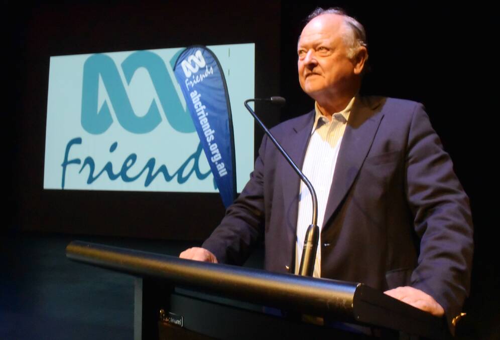 CALL FOR HELP: ABC Friends national spokesman Ranald Macdonald says the organisation is "dying a death of 1000 cuts" with regional jobs set to be hit hardest.