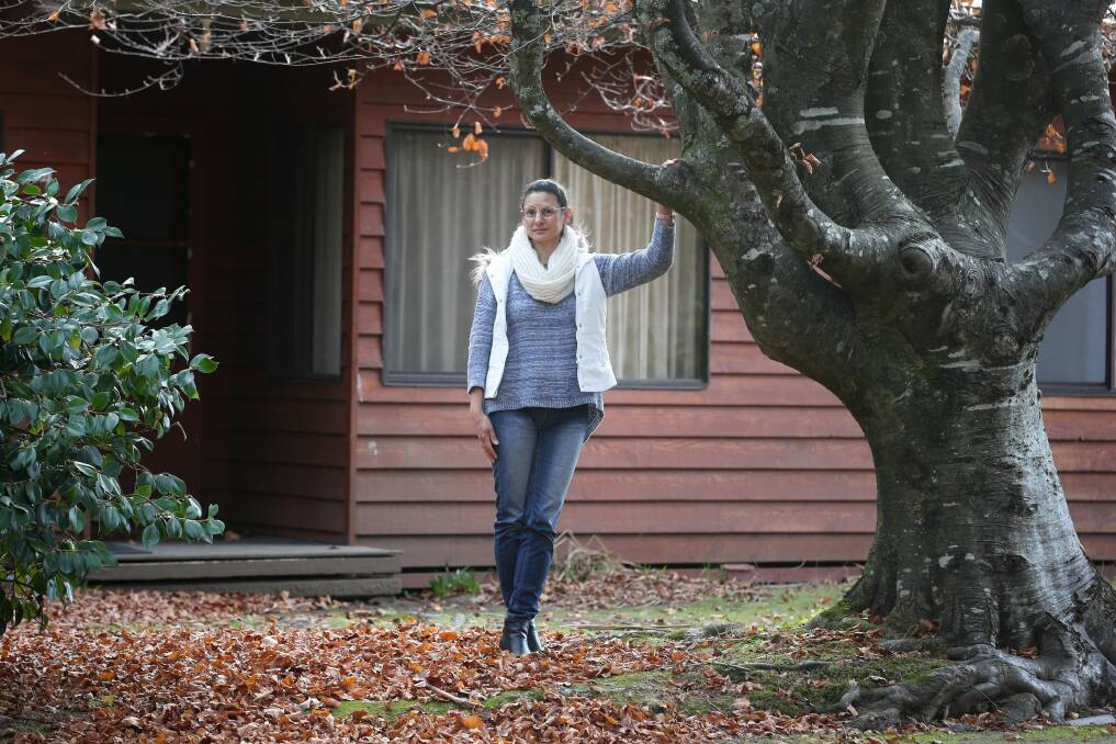 Sonia Peace and her family bought cabin 33 at Bogong Village for $165,000 in 2007, spending $65,000 to renovate the building. When Sonia's daughter Denique lost her leg in a boating accident at Mulwala in 2014, skiing and Bogong became an even bigger part of their lives. Picture: KYLIE ESLER

