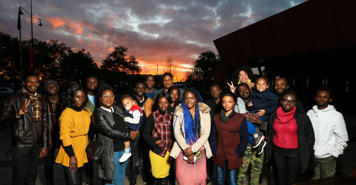 Members of the Border African community have organised an evening of performances tomorrow and markets on Saturday. Picture: JAMES WILTSHIRE